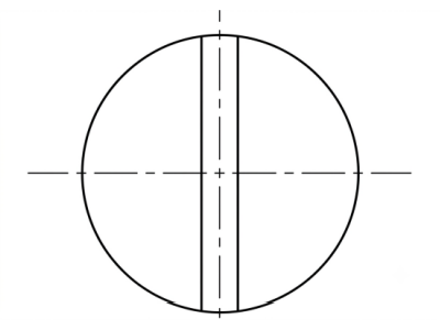 一字槽