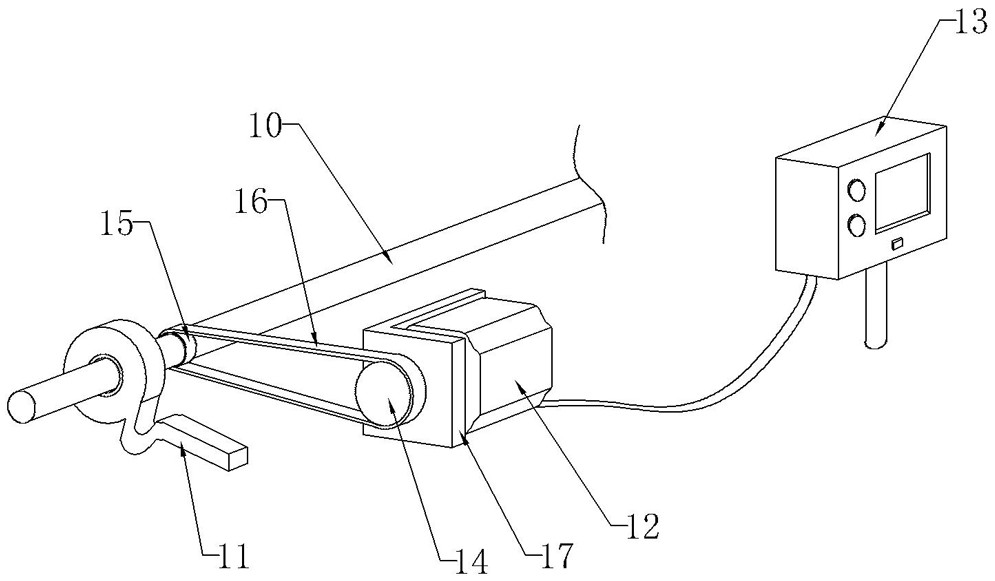 一种螺柱焊钉储存料架摘要附图