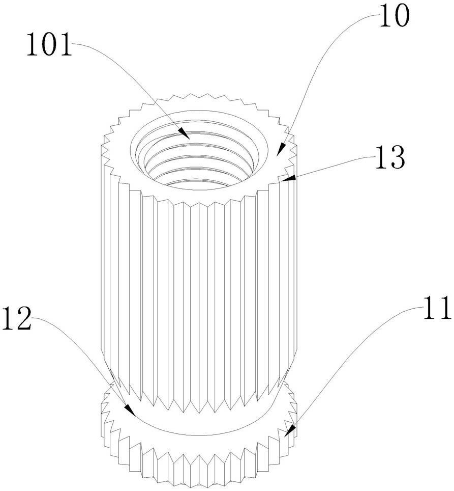 一种垫圈平整度检测装置摘要附图