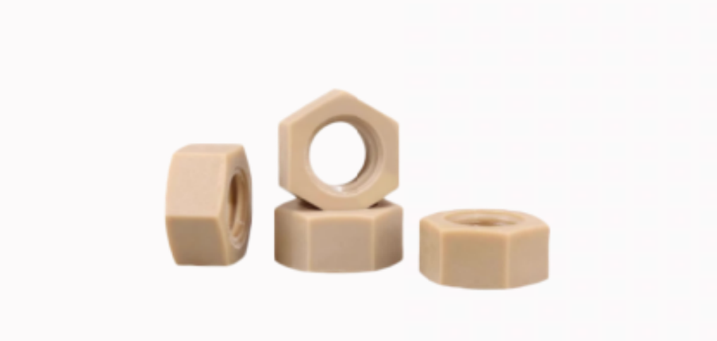 塑料六角高强度尼龙锁紧螺母