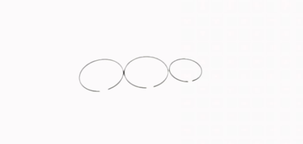 碳钢丝非标开口挡圈