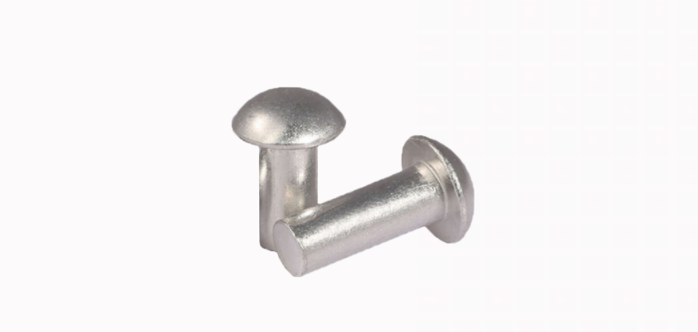 304不锈钢半圆头实心铆钉