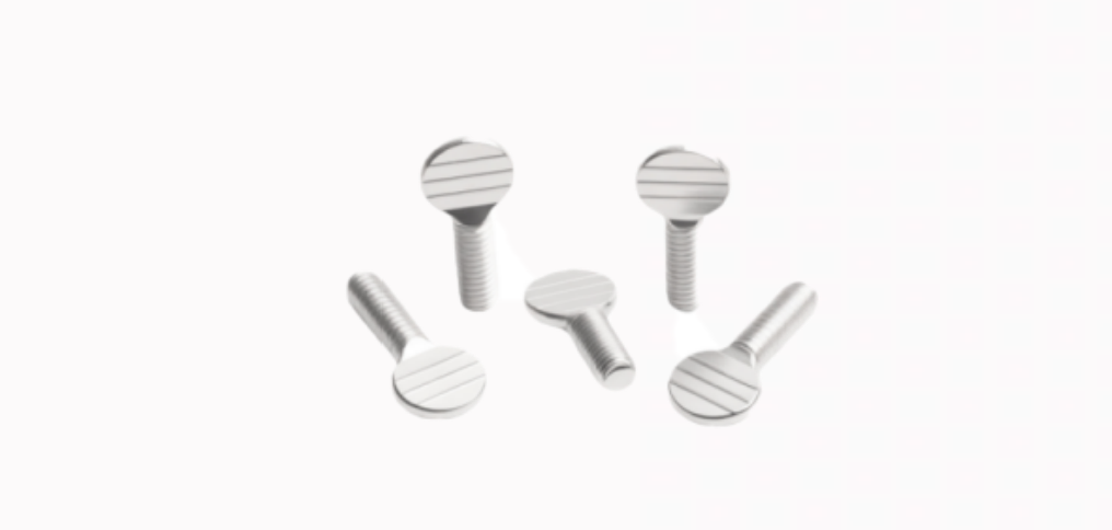 不锈钢镀锌球拍螺钉