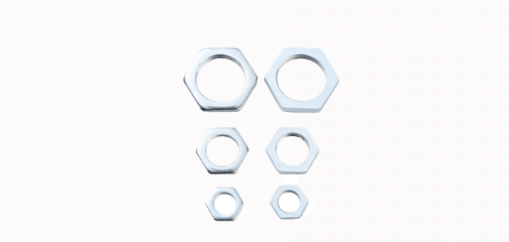 细牙六角扁螺母