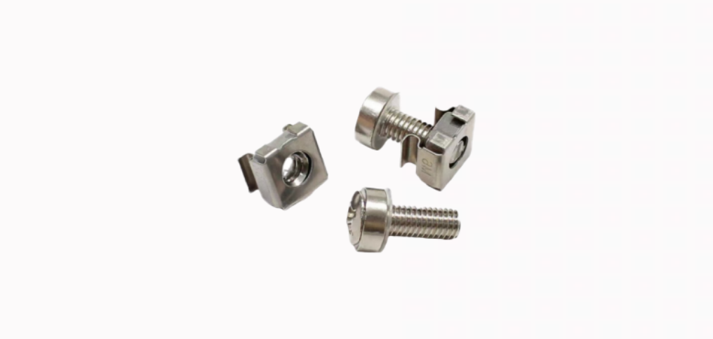 皇冠圆头十字组合卡式垫圈机柜螺栓螺母套