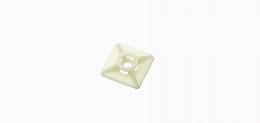 4孔背胶固定座 适用于束线带