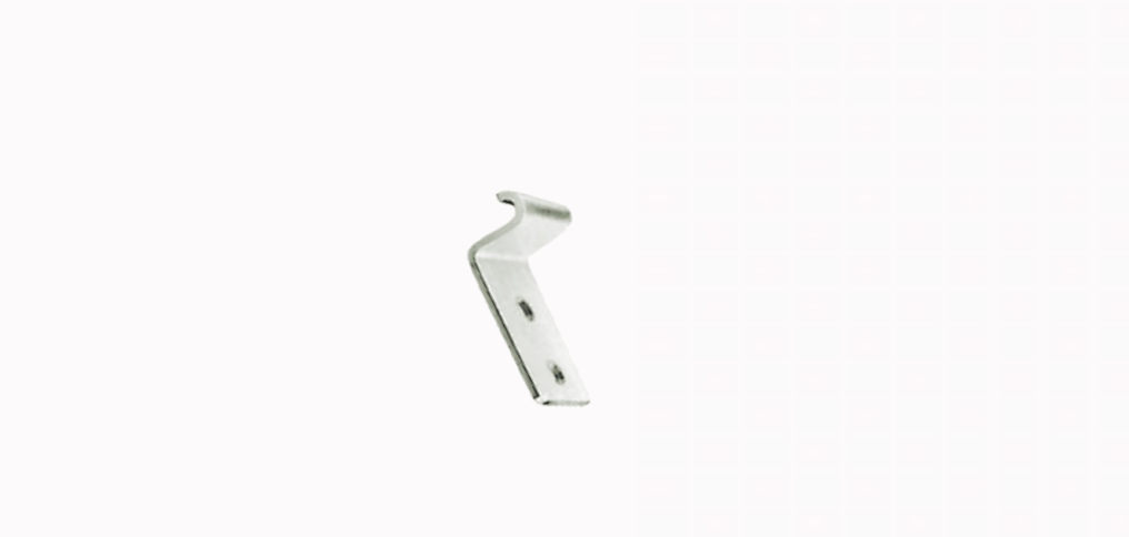 夹钳 用于边角固定, 带钻孔, 用于固定铆