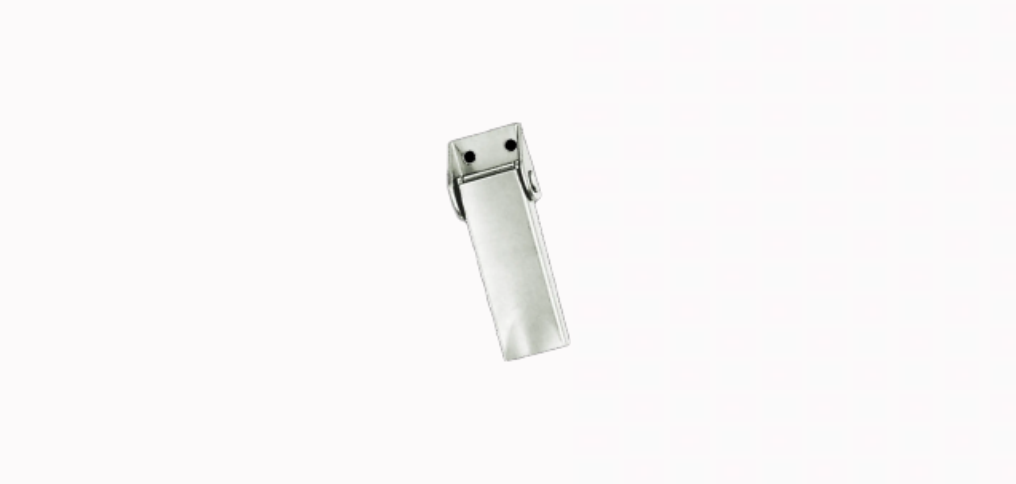 拉动式门锁 可调节, 带钻孔 用于固定铆钉