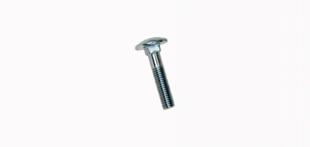 圆头马车螺栓 带四角颈, 不附六角螺帽