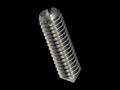 止付一字割沟螺丝 锥尾