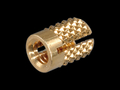 带膨胀锚固的压入式螺纹衬套 无头, 滚钻石花,