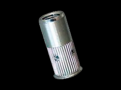 拉帽 滚花杆径, 小埋头, 通孔型2