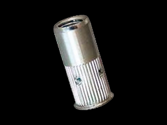 拉帽 滚花杆径, 小埋头, 通孔型3