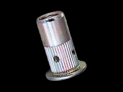 拉帽 多重铆接范围 滚花杆径, 平头, 通孔