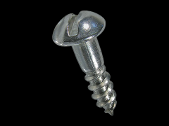 圆头割沟木螺丝2