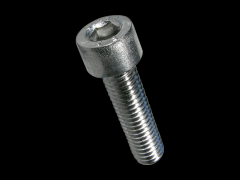 有头内六角穴螺丝 薄头, 半牙 / 全牙