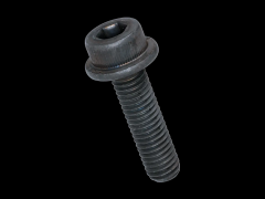 有头内六角突缘螺丝 半牙