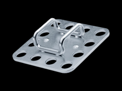 与电缆固定夹压焊 正方形头 32 x 32 mm