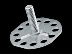 内螺纹套管压焊 八角形圆头 Ø 38 mm 盲孔