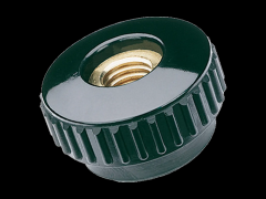 凸纹旋钮帽 铜质通孔内螺纹