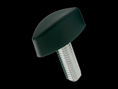 翼型旋钮螺帽 外螺纹杆, 碳钢镀锌