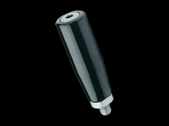 回转式把手 外螺纹杆和平面扳手，碳钢镀铬, 把