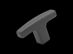 Ｔ型把手头 铜质盲孔内螺纹