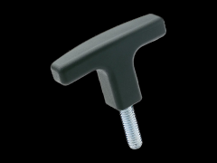 Ｔ型把手螺丝 外螺纹杆，碳钢镀锌
