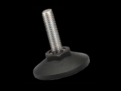 支腿 带螺柱 不带防滑橡胶嵌件 螺栓 不锈