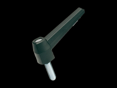 杠杆式把手 外螺纹杆, 碳钢镀锌