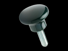 把手 外螺纹杆，碳钢镀锌1