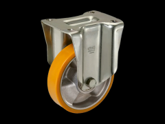 脚轮 无煞车的固定盘支架