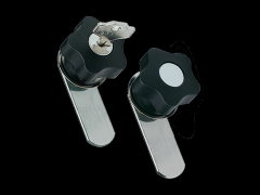 闩锁式旋钮 带锁舌, 碳钢镀锌