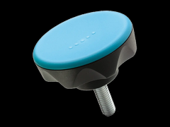 凸耳旋钮 外螺纹杆, 碳钢镀锌