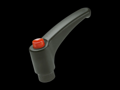 调整式手柄 黄铜,盲孔