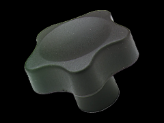 星型旋钮帽 不锈钢盲孔内螺纹1