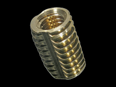 自攻螺纹衬套 带纵向沟槽, 用于热塑性塑胶