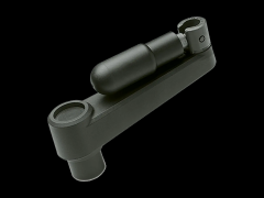 曲柄 附把手,凸球染黑碳钢1