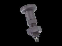 分度定位柱塞 无锁六角套 销碳钢染黑