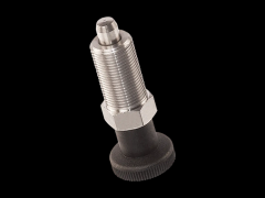 分割定位柱 无卡锁 带公制细牙和六角凸缘1