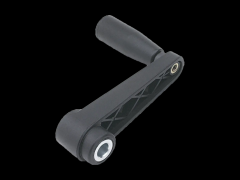 曲柄把手 带旋转式圆柱形手柄和配合轴套