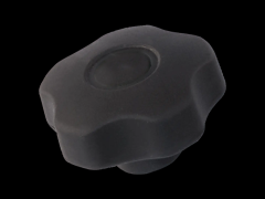 星型旋钮螺帽 带金属轮毂和盲孔内螺纹