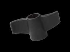 翼型旋钮螺帽 带金属轮毂和通孔内螺纹