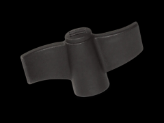 翼型旋钮螺帽 带碳钢轮毂和螺纹孔