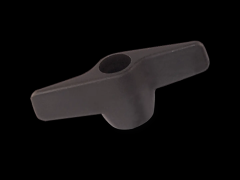 翼型旋钮螺帽 带碳钢轮毂和通孔内螺纹