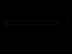 U型凸点焊接端子头 储能式1