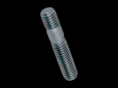 双头牙螺栓 牙尾无干涉配合,长~1.25 d