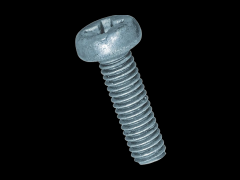 起司头十字机械牙螺丝 Phillips H型