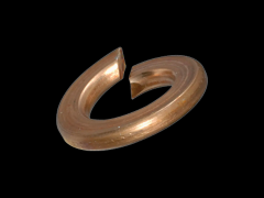 平尾螺旋弹簧防松华司 