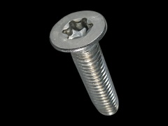 平头内梅花三角牙螺丝 